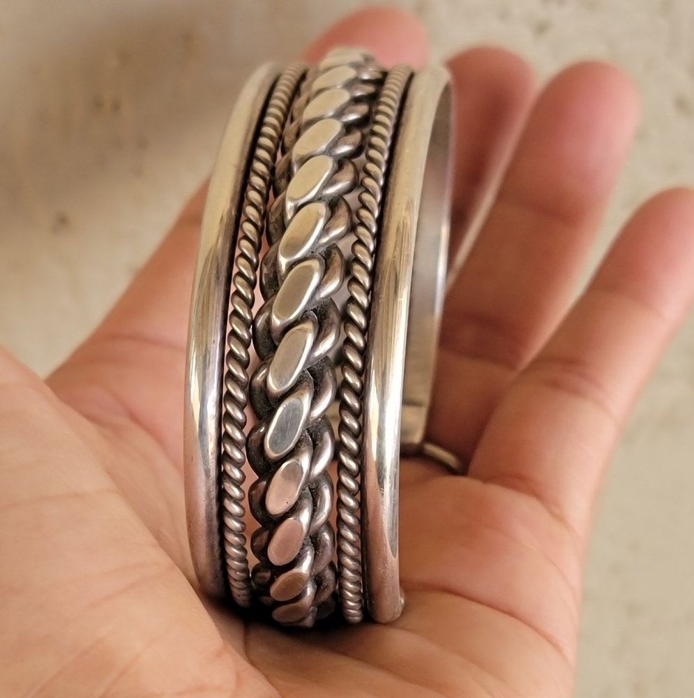 Amazing Solid 925 Sterling Silver Native American… - image 6